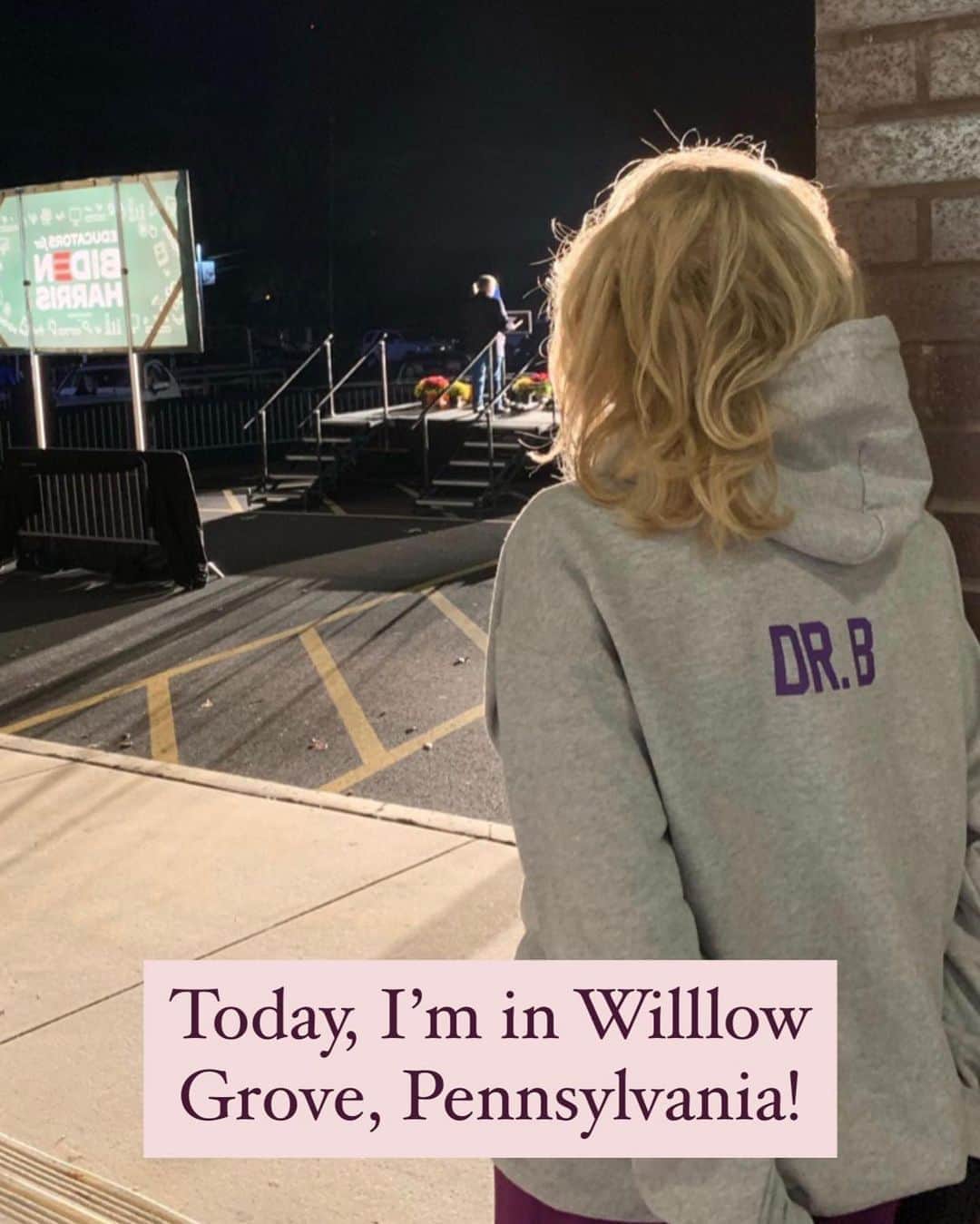 アダム・シャピロのインスタグラム：「I love @drbiden  Hometown herooooooo」