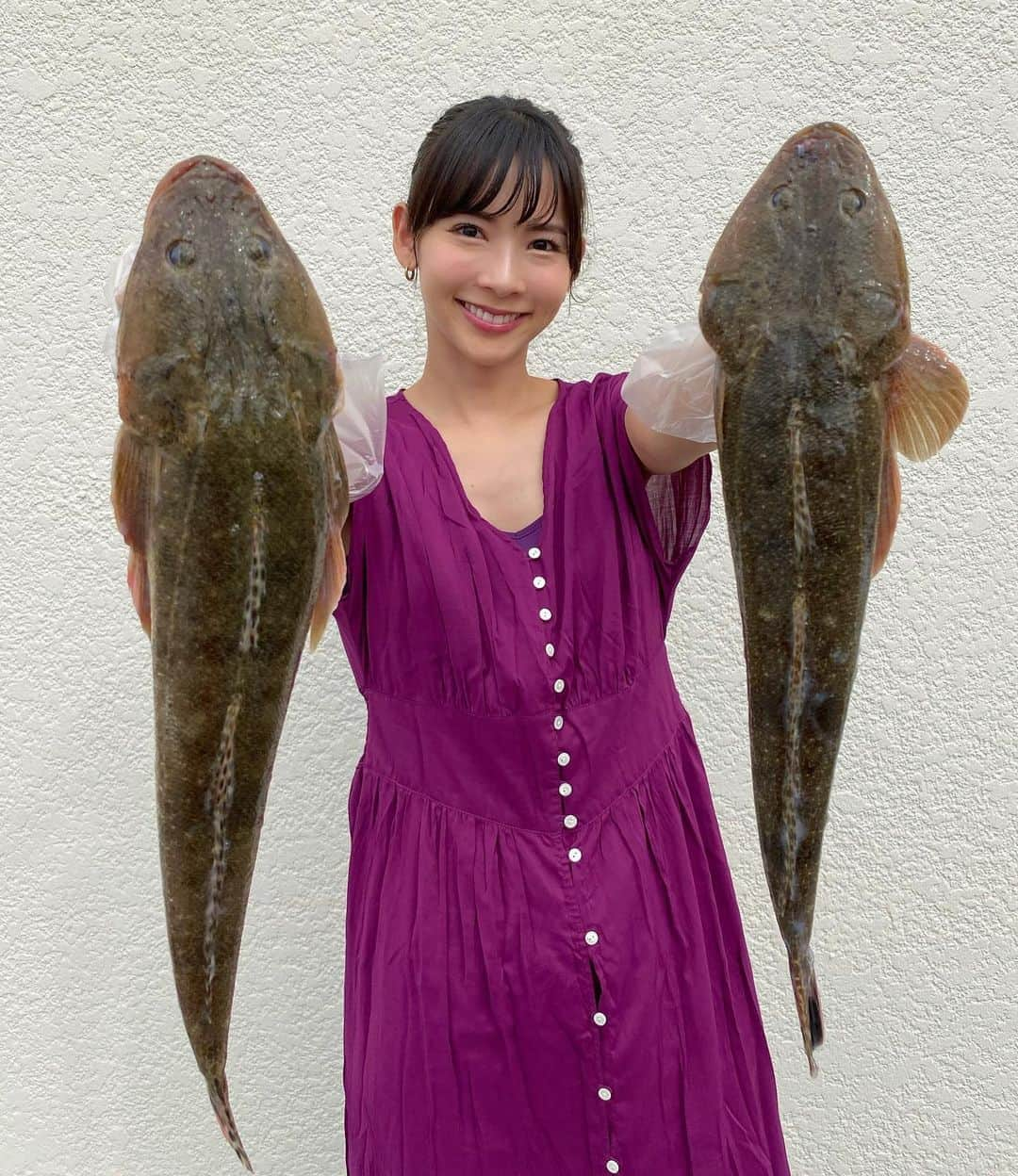 阪本智子さんのインスタグラム写真 - (阪本智子Instagram)「🐟♡ またまた金沢八景の｢#一之瀬丸 ｣さんから💙 立派な#マゴチ が届いたーーーっ🤣✨ マゴチを料理するのは何気に久しぶりでした❕🍳♬ 腹骨のところ難しいよね😂 でも美味しい部分🤤 ざっくり切り取ってぶつ切りにして唐揚げにしましたよ😋🧡 ＊ #fish #fishing  #boymama #fishinggirl #釣り #魚 #釣り女子 #男の子ベビー #男の子ママ #母乳育児 #魚料理 #釣りママ #阪本智子」10月17日 6時24分 - tomoko_sakamoto423