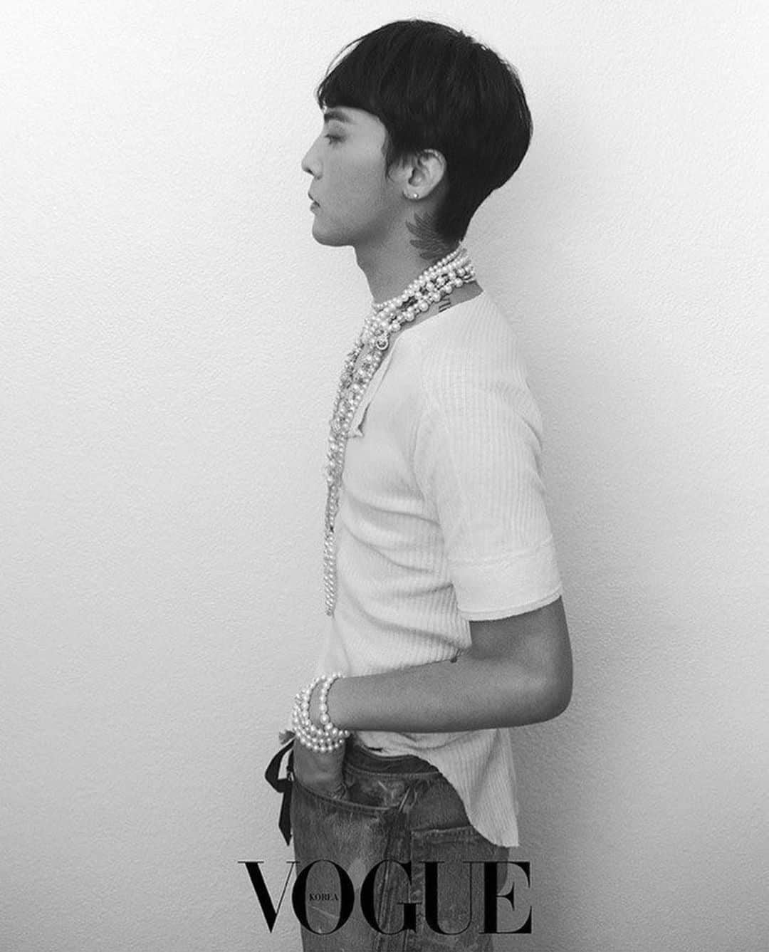 G-DRAGONのインスタグラム：「#광고 @chanelofficial @voguekorea」