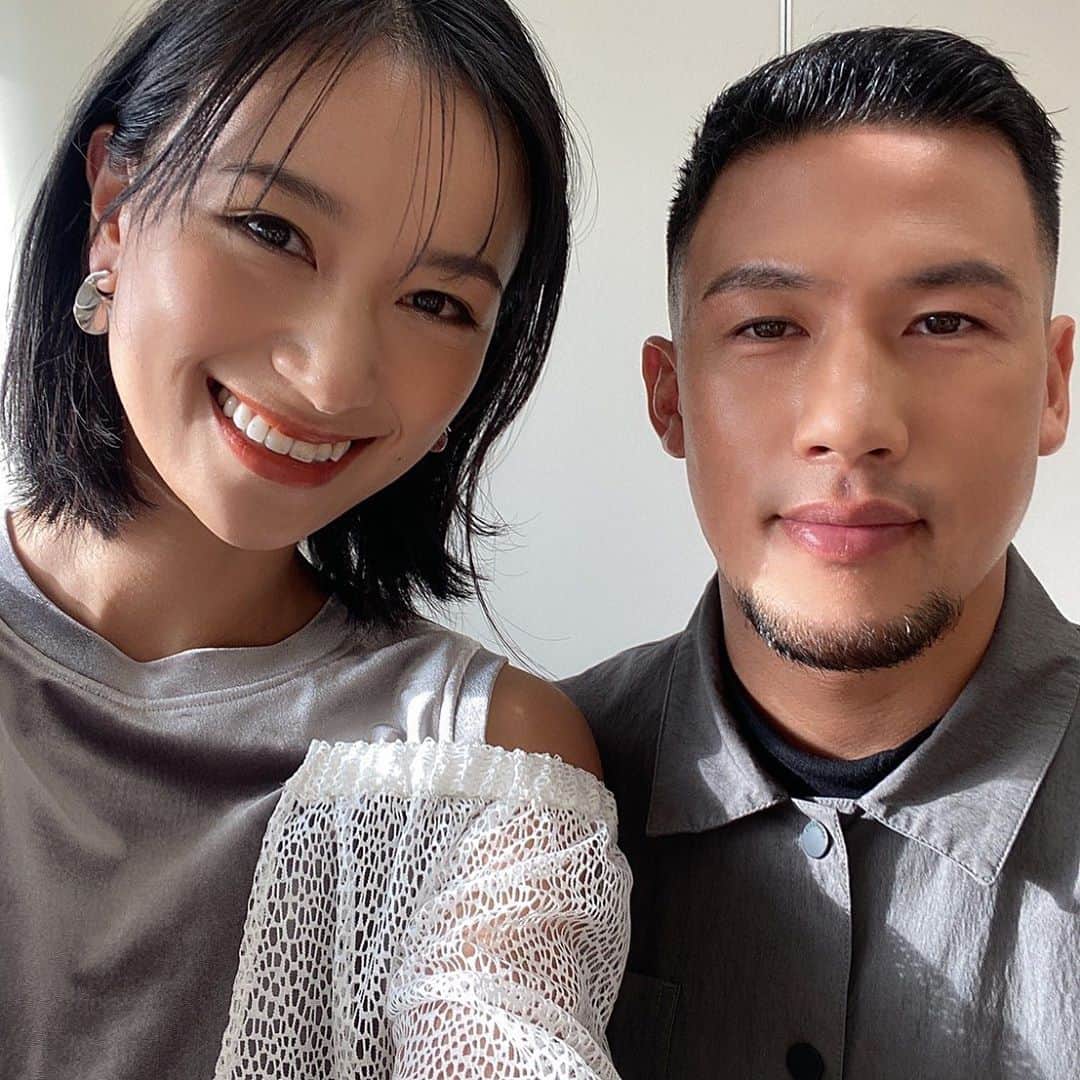 山口りさのインスタグラム：「今日の可愛い2人👫🏻」