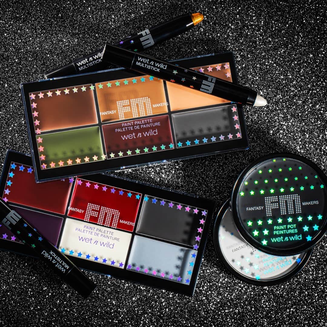 wet'n wild beautyさんのインスタグラム写真 - (wet'n wild beautyInstagram)「Get ready to go wilddddd with all these colors from our #FantasyMakers collections 👹  Check out our Horroscope Glitter Palette, our Neutral and Smokey Paint Palettes, and #paintpots   @Walmart @Amazon @Target @UltaBeauty @Walgreens and at wetnwildbeauty.com   #wnwFM2020contest #PeekABooChallenge #wetnwildHalloween #HalloweenMakeup #beauty #crueltyfree」10月17日 0時30分 - wetnwildbeauty