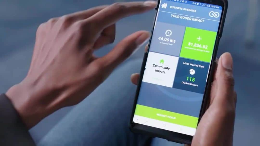 SAPのインスタグラム：「This @sap.io startup is tackling hunger by connecting sources of surplus food with those in need. On #WorldFoodDay, see how @goodrco is using tech to feed our communities: http://sap.to/6178G4na6」
