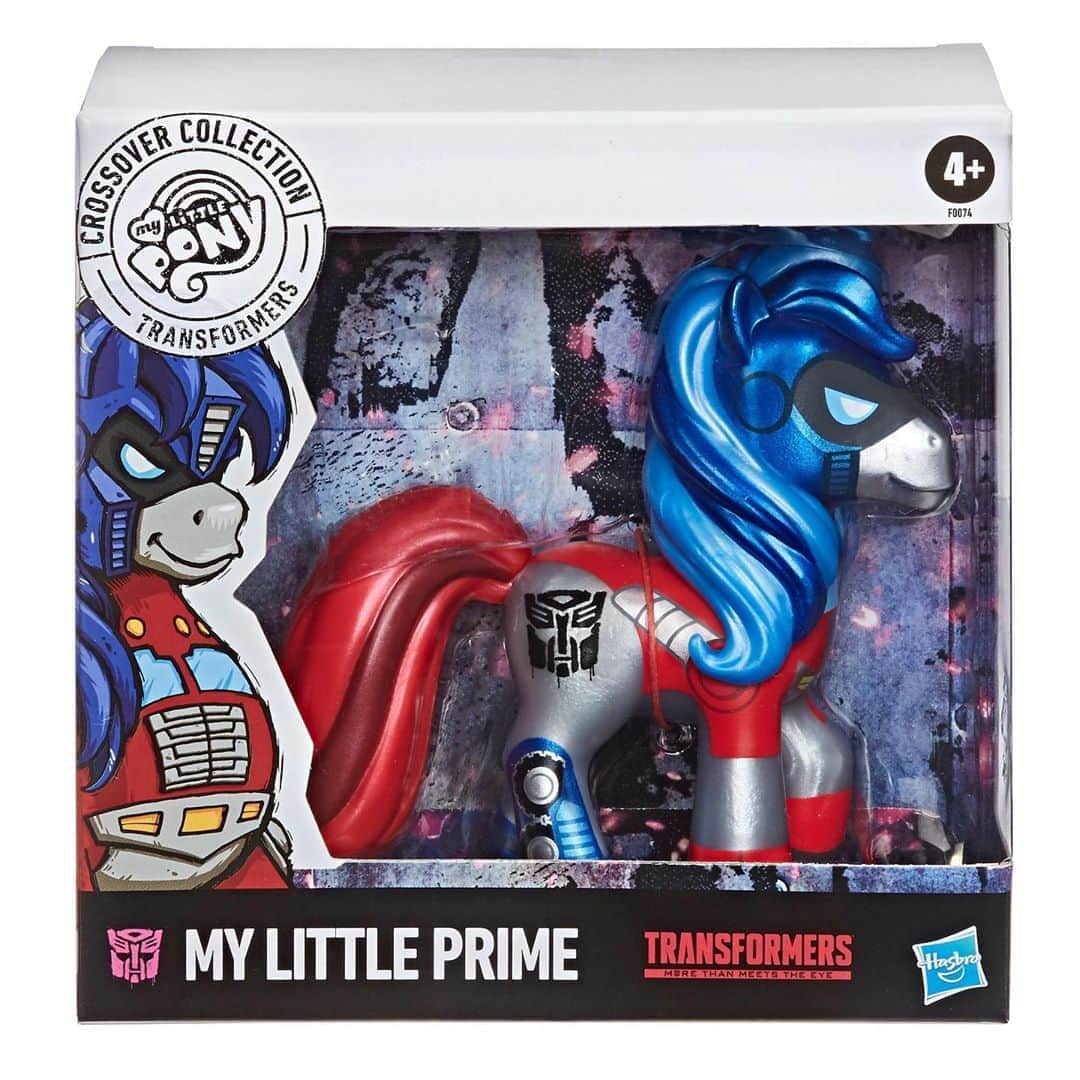 Hasbroさんのインスタグラム写真 - (HasbroInstagram)「MY LITTLE PONY X TRANSFORMERS CROSSOVER - My Little Prime: Fandoms collide when My Little Pony meets Transformers for this crossover toy! Find the link in our story to purchase.」10月17日 0時59分 - hasbro