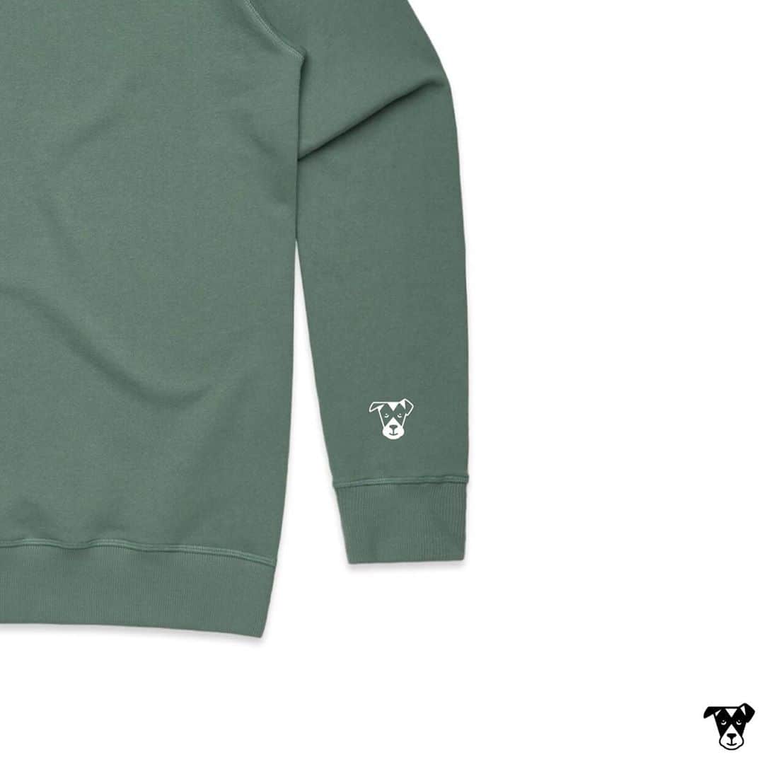 The Dogistさんのインスタグラム写真 - (The DogistInstagram)「The Limited Edition DOGS crewneck is here! It’s sage green, it’s designed by YOU, and it’s here just in time for Fall/Winter weather. It’s a limited run of 150 pieces, so get one of these puppies before they’re gone! Did we mention it says DOGS on the front? Shop now at the link in bio!」10月17日 1時00分 - thedogist