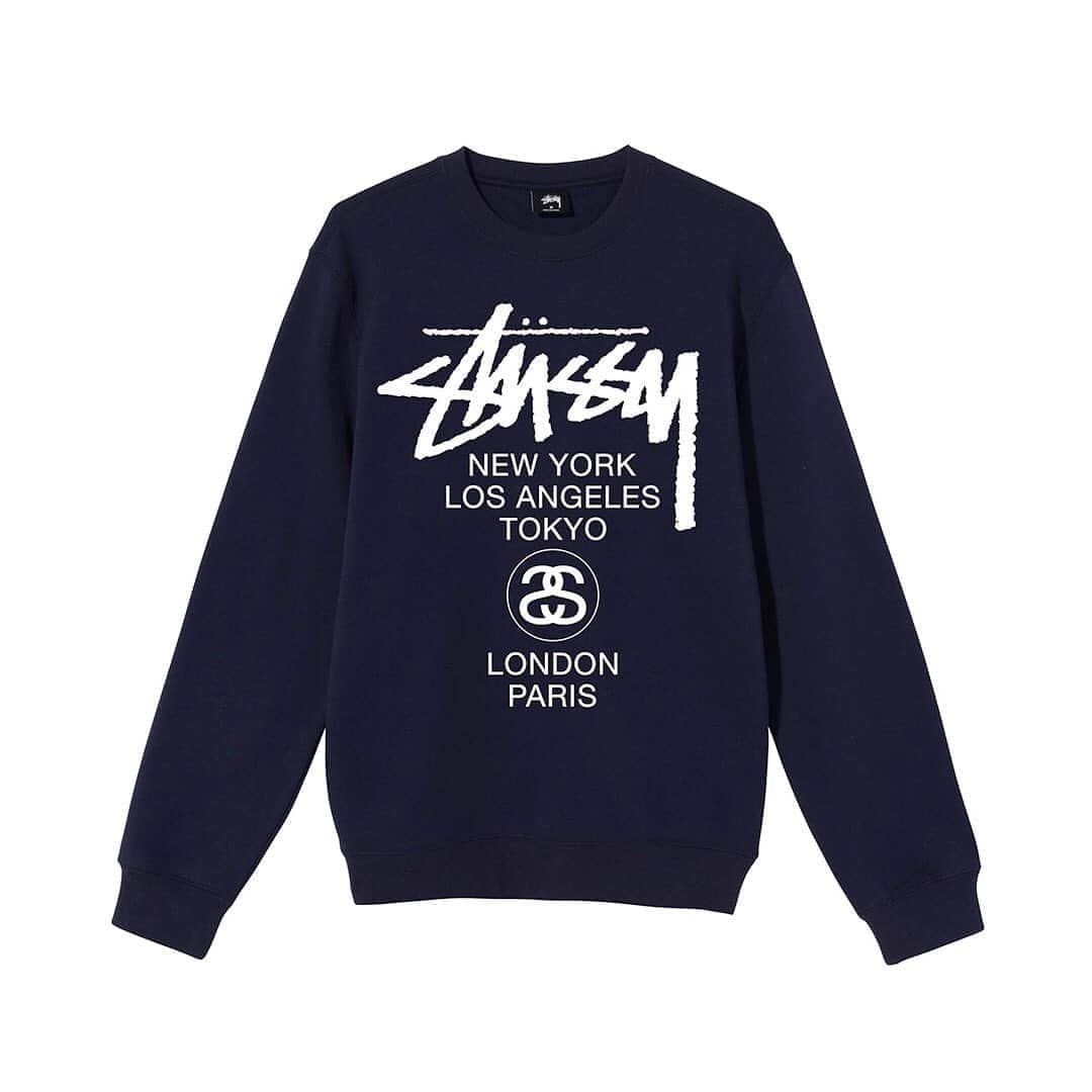 Stüssyのインスタグラム：「new World Tour gear...available now in Chapter Stores and on stussy.com」