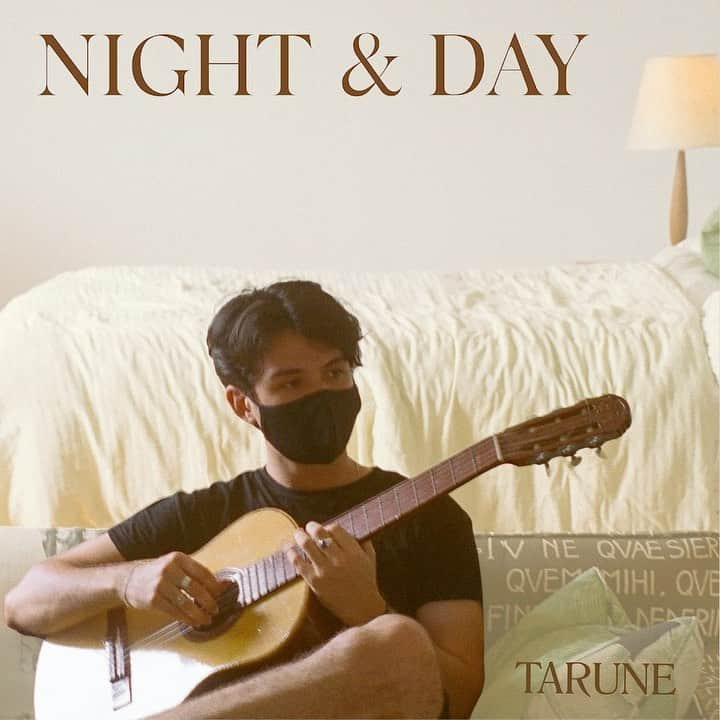 ジュリアン・ヤオ・ジョイエロのインスタグラム：「my newest song “night and day” is out on all platforms today ✨i recorded this one in the height of quarantine. i hope you enjoy 🌙 @tarunescape 👀  📷 @lizzieswanson」