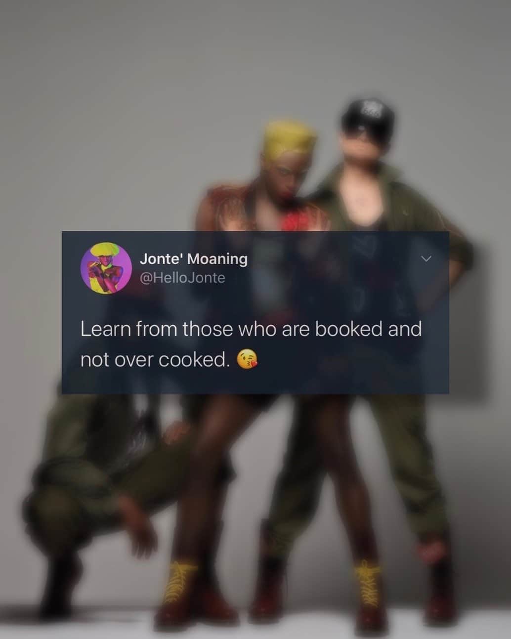 JONTE’のインスタグラム：「❤️ #jontespeaks」