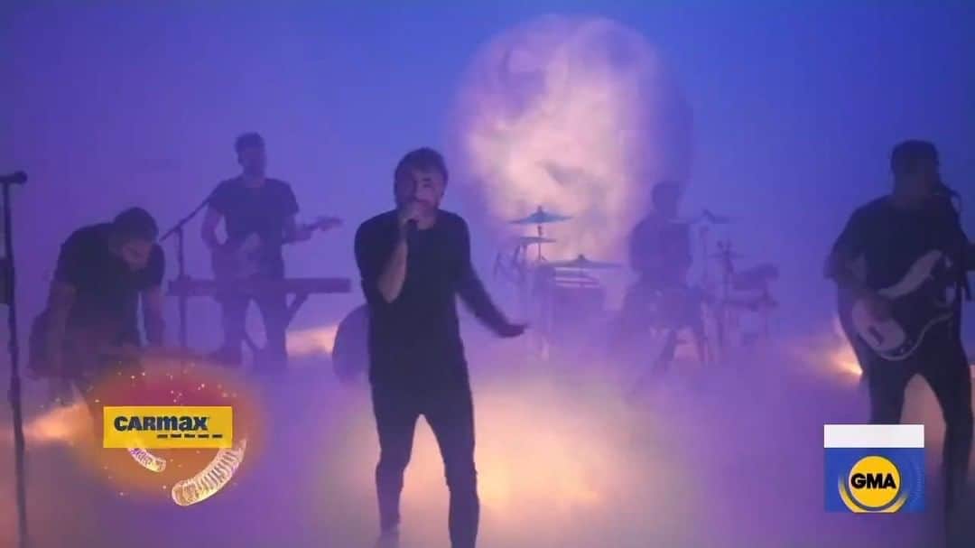 All Time Lowのインスタグラム：「We were just 4 boys and a moon from Baltimore with a dream, now we’re on TV. Thanks for letting us play "Monsters" this morning @goodmorningamerica! Link in bio to watch the full performance.」