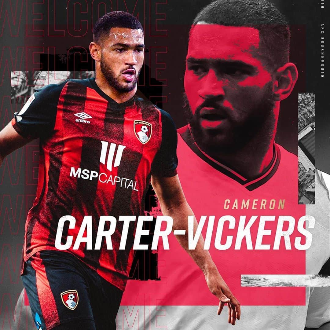 AFCボーンマスさんのインスタグラム写真 - (AFCボーンマスInstagram)「We’re delighted to confirm the loan signing of Cameron Carter-Vickers, subject to EFL approval 🙌📝 #afcb 🍒」10月17日 3時15分 - afcb