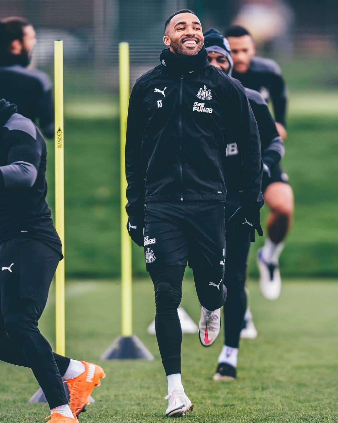 カラム・ウィルソンのインスタグラム：「Looking forward to getting back out there tomorrow! 😆」