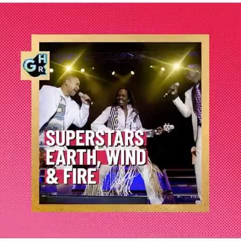 アース・ウィンド・アンド・ファイアーのインスタグラム：「This week @greatesthitsuk is celebrating our legacy 🌎 💨 🔥    Tune in to hear exclusive interviews with us! 🔊 Listen on Friday at 9pm or Sunday at 4pm. GreatestHitsRadio.co.uk」