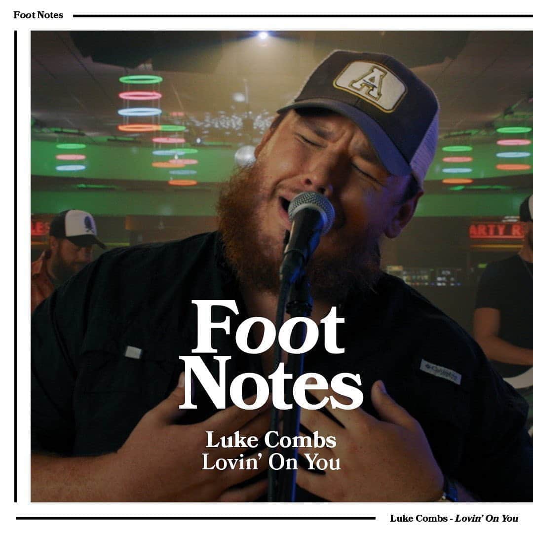 のインスタグラム：「We got all the details on @lukecombs' "Lovin' On You" video from both director #TylerAdams and Luke himself. ❤️ The inspiration for the throwback video, the creative process behind the song, and Luke's mini me on set - Vevo's Footnotes uncovers it all. 🎥🤠 ⠀⠀⠀⠀⠀⠀⠀⠀⠀ ▶️[Link in bio] #LukeCombs #LovinOnYou #Footnotes」