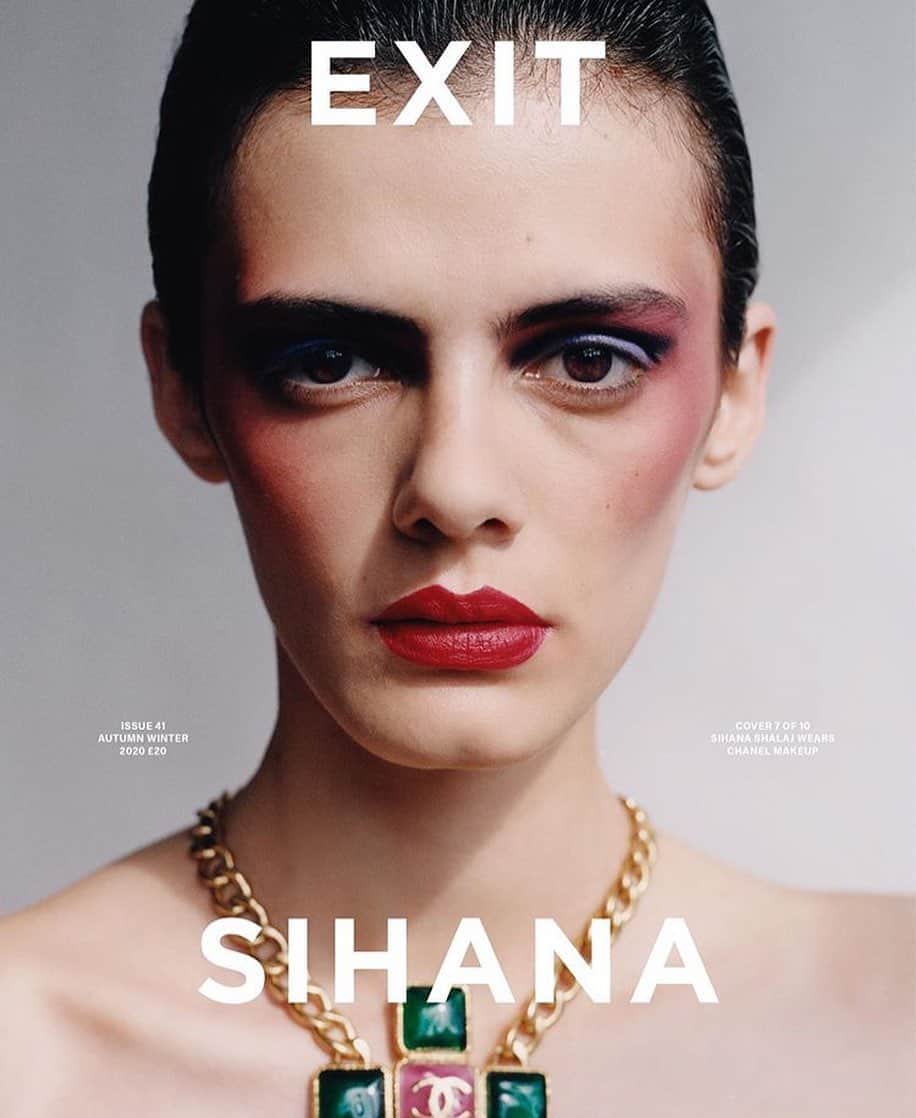 IMG Modelsさんのインスタグラム写真 - (IMG ModelsInstagram)「Like A Prayer. 🙏🏼 @sihanashalaj covers the new @exit_magazine. #📷 @jamesrobjant #👗 @samranger #✂️ @ryutasaiga #💄 @zoetaylormakeup #⭐️ #IMGstars」10月17日 4時09分 - imgmodels