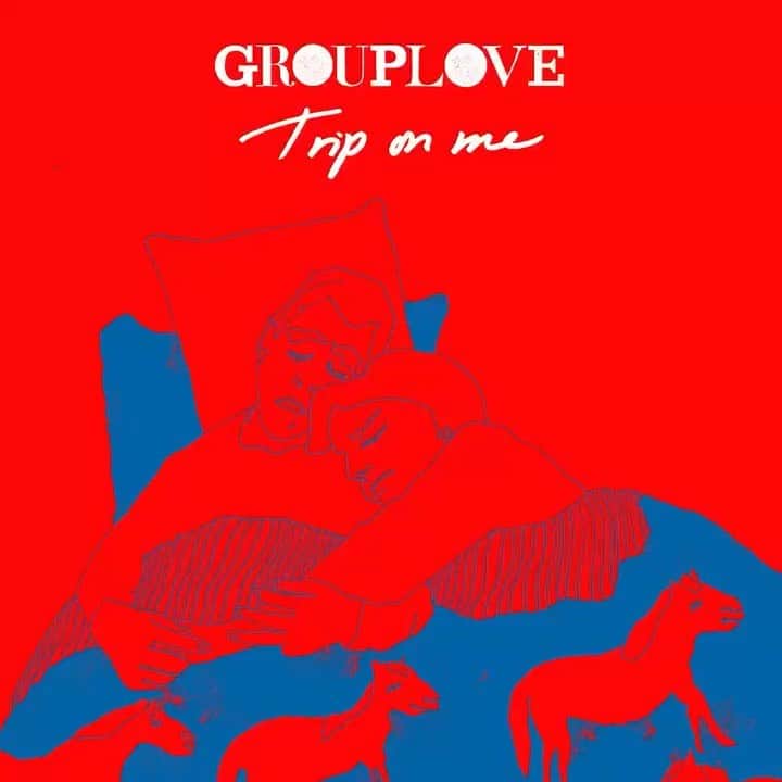 グループラブのインスタグラム：「“Trip On Me” available now on all streaming platforms. Recorded and mixed by @tjthunder at @bigtroublerecording in Atlanta, GA」