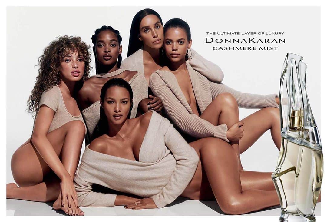 ライス・リベイロのインスタグラム：「Cashmere Mist by @donnakaran was one of the first luxury fragrances I fell in love with and now I am honored to join a group of truly amazing, confident and diverse women in their new campaign. Let’s embrace our differences and celebrate the beauty that is all around us!」