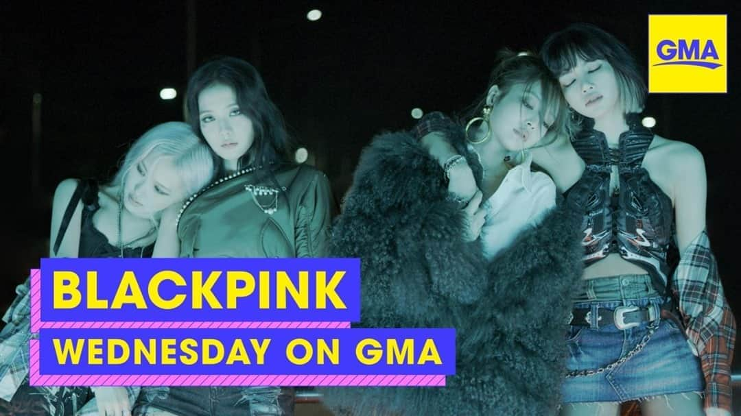 Good Morning Americaさんのインスタグラム写真 - (Good Morning AmericaInstagram)「WEDNESDAY ON @goodmorningamerica: We will have a performance by @blackpinkofficial you won't want to miss! ⁠ 🖤💗 #blackpink #TheAlbum」10月17日 6時01分 - goodmorningamerica