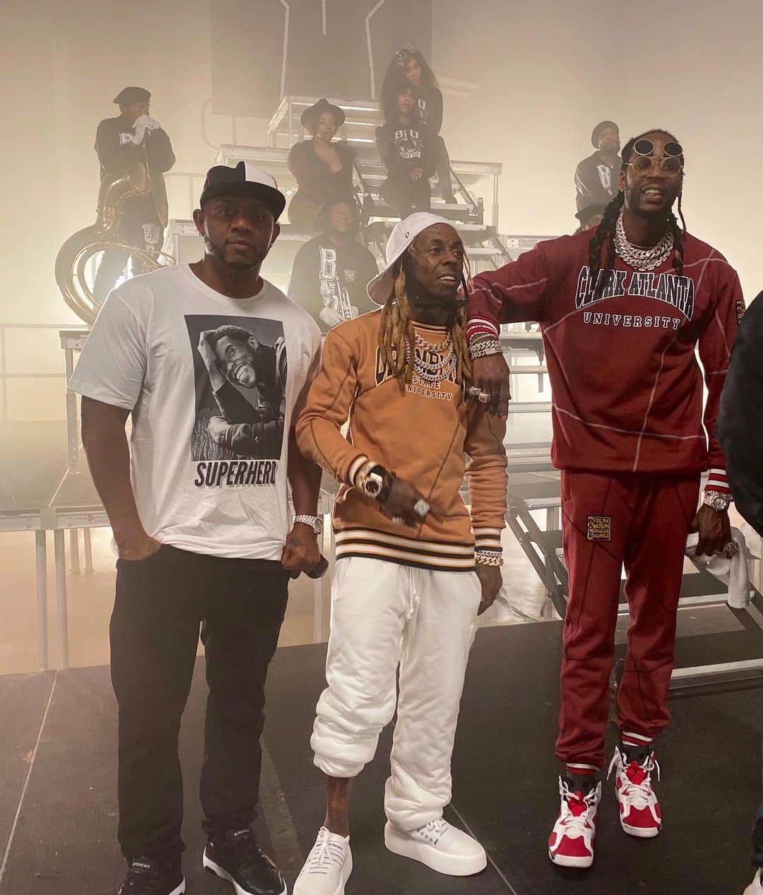 マック・メインのインスタグラム：「Dem Collegrove Boyz back @ it again!!!! #WakandaForever」