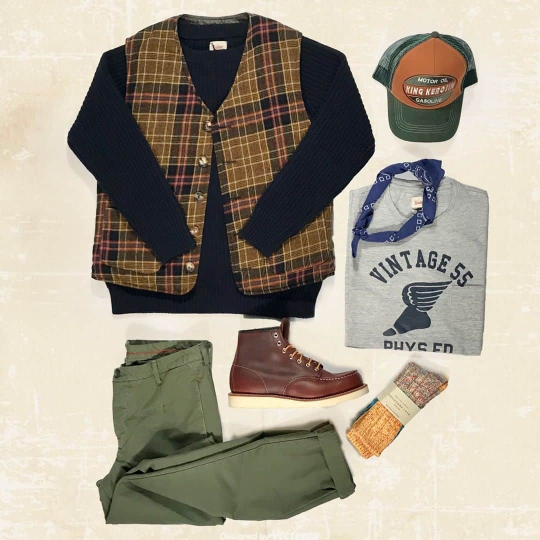のインスタグラム：「° Fall style inspiration ° #Vintage55official #vintage55 #V55 #vintageclothing #vintagestore #vintageshop #outfit #style #fashiongram #fashion #shopping #womenswear #fallstyle」