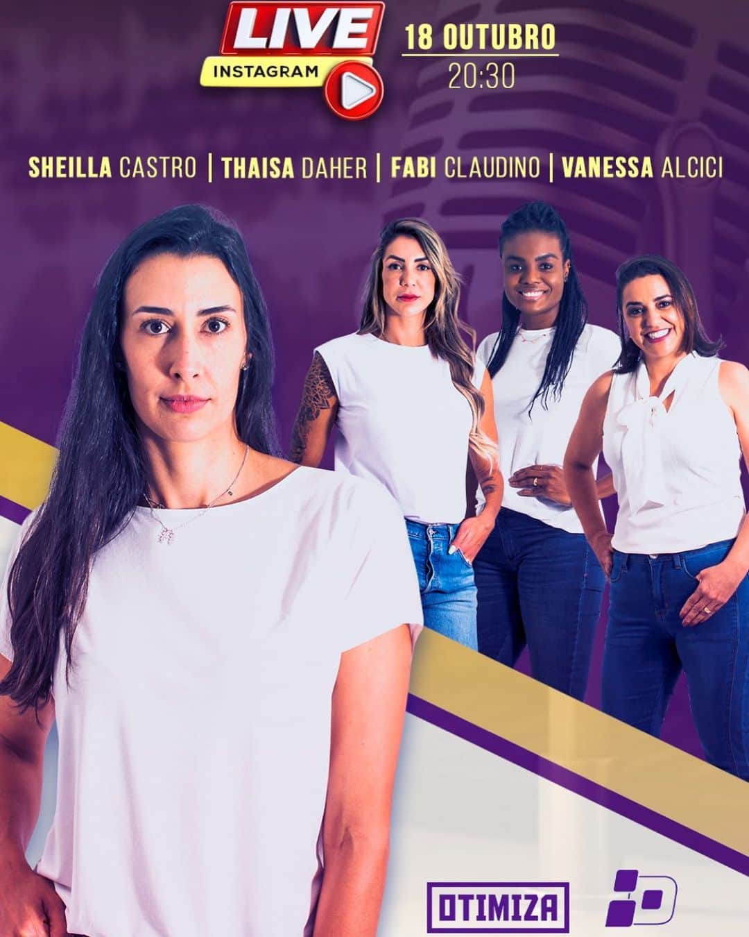 シェイラ・カストロのインスタグラム：「Oi gente!!!  Lembra daquela novidade que temos???  CHEGOU O DIA DE CONTAR! Estamos tão felizes com esse novo projeto que vamos anunciar numa live para vcs no DOMINGO as 20:30! Aqui no insta! Fiquem ligados!!!  Beijinhos! #domigo #tachegando #ansiedadeamil #logologo」