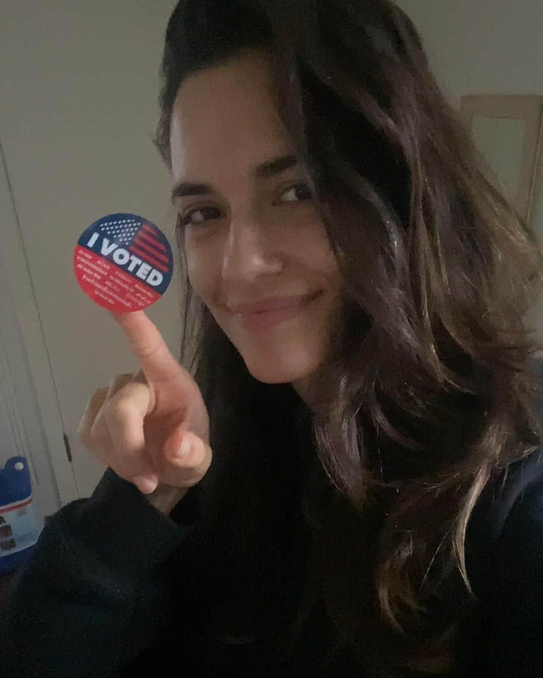 トーレイ・デヴィートのインスタグラム：「Man, that felt good! #Vote , #Vote , #Vote !  Vote like our lives, our animals and our planet depend on it, because they do. ❤️ 🇺🇸」