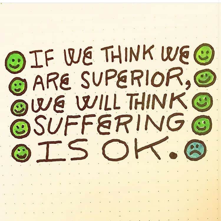のインスタグラム：「I think about this a lot and how it can be applied to so many parts of society. All one or all none. ✌️🌎」