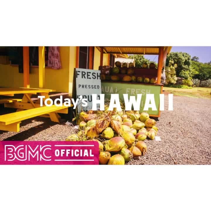 のインスタグラム：「Soothing and Smooth Beach Chill Hawaiian Instrumental Music for Relaxed Work, Study, Rest  Please check the full version on #YouTube from the profile URL.  #BGMC #BGMClife #HawaiianBGMchannel #StayHome #Hawaiian #Work #Rest」