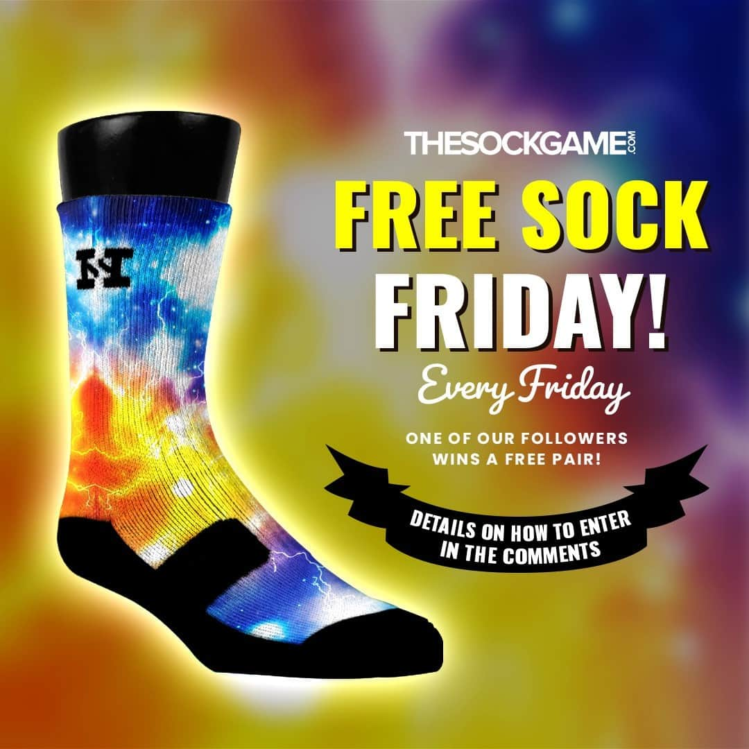 THESOCKGAMEさんのインスタグラム写真 - (THESOCKGAMEInstagram)「Free Sock Friday!⁠⠀⠀⁠ ⠀⠀⁠ To Enter:⁠⠀⠀⁠ - Follow us @thesockgame⁠⠀⠀⁠ - Tag 3 friends in the comments who need these socks! (each comment is a new entry)⁠⠀⠀⁠ - Message us your favorite TheSockGame design for an additional entry! ⠀⠀⁠ ⠀⁠ Winner will be announced next friday! Good luck 😉⁠ #FreeSockFriday」10月17日 9時05分 - thesockgame