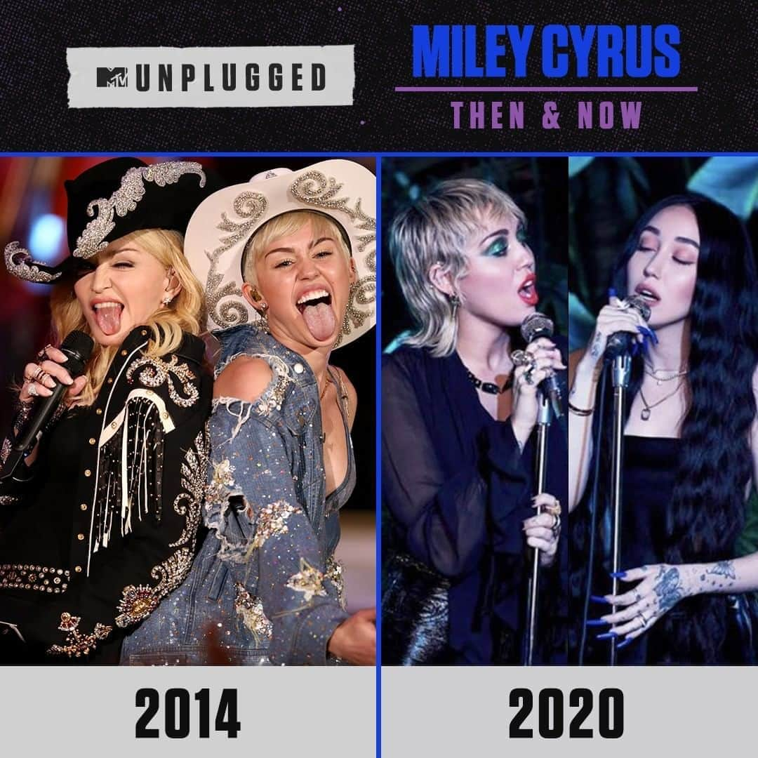 MTVさんのインスタグラム写真 - (MTVInstagram)「I'm not gonna forget this night for a long, long time 💙 Oh and btw, @mileycyrus knows how to put on a perfect collab performance. But y'all already knew that. #MTVUnplugged #BackyardSessions」10月17日 9時45分 - mtv