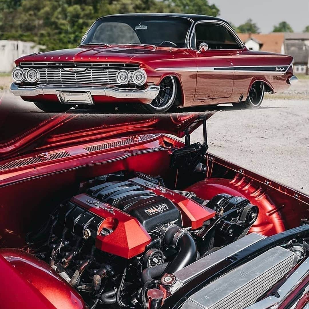 Classics Dailyさんのインスタグラム写真 - (Classics DailyInstagram)「#ClassicsFeature _____ LSA powered 1961 Impala SS checks all of the boxes! _____ #classiccar #musclecar #hotrod #protouring #prostreet #restomod #classicsdaily #streetrod #streetcar #customcar #hotrods #streetrods #61impala #chevrolet #impala」10月17日 10時00分 - classicsdaily