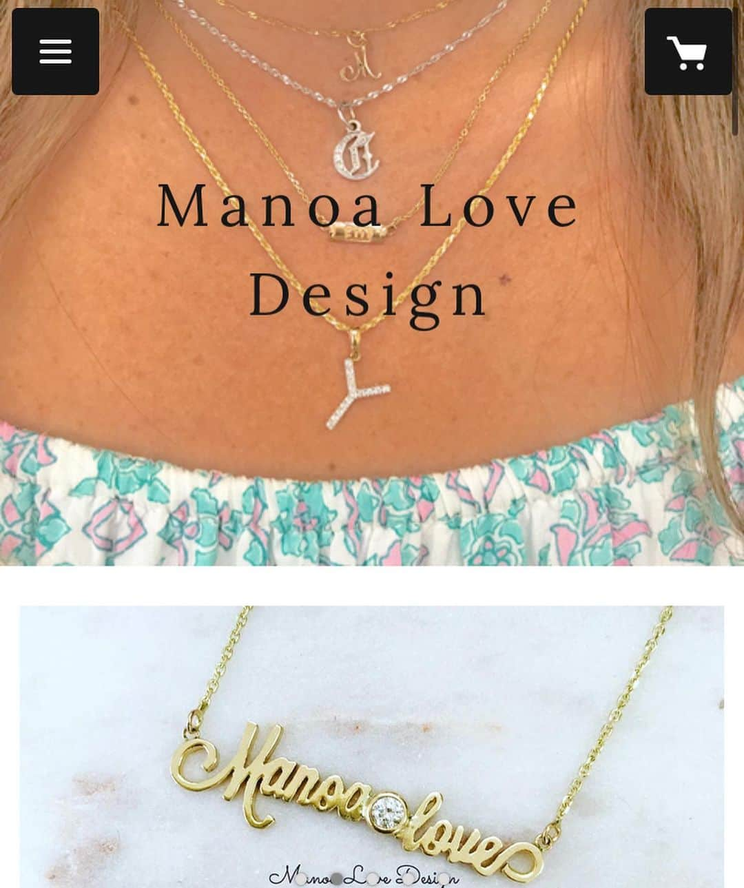 Manoa Love Design Hawaiiさんのインスタグラム写真 - (Manoa Love Design HawaiiInstagram)「Aloha Friday🌴 www.manoalove.com  #manoalovedesign #madeinhawaii #namenecklace #goodvives #yay#aloha#waikiki#マノアラブデザイン#ネームネックレス#イニシャルネックレ#ワイキキビーチ#ジュエリーショップ #ハワイ女子旅 #メイドインハワイ #アロハストリート #ハワイ好きな人と繋がりたい #ハワイウェディング #ハワイヨガ #ハワイお土産 #ハワイの思い出」10月17日 10時16分 - manoa_love_design