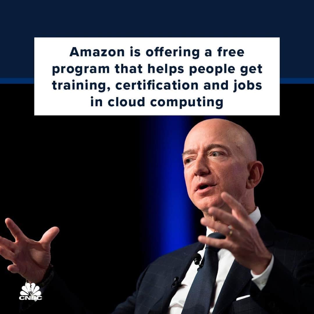 CNBCさんのインスタグラム写真 - (CNBCInstagram)「Since 2017, AWS re/Start has partnered with workforce development programs around the country to provide free coursework and cover fees in order for participants to get certified in AWS cloud computing, explains program director Kevin Kelly. ⁠ ⁠ AWS re/Start aims to help unemployed and underemployed people, as well as candidates with no tech background or limited experience in a traditional job setting, such as military service members re-entering the civilian workforce, gain an entry-level cloud computing job upon graduation.⁠ ⁠ The program’s 12-week intensive course, which provides both skills training as well as professional development counseling, launches in five new cities this week: New York City; Newark, New Jersey; Martinsville, Virginia; San Jose, California; and San Francisco.⁠ ⁠ With the expansion, the AWS re/Start offerings will have active cohorts in seven U.S. cities, including Boston and Washington, D.C., as well as several locations internationally.⁠ ⁠ Learn more at the link in bio. (With @CNBCMakeIt)」10月17日 11時01分 - cnbc