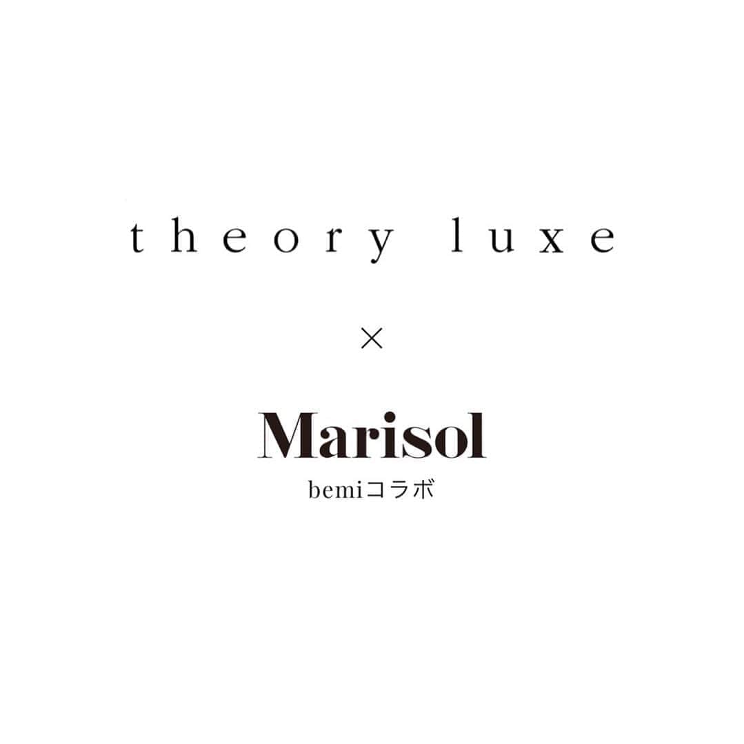Theory luxe official account.のインスタグラム
