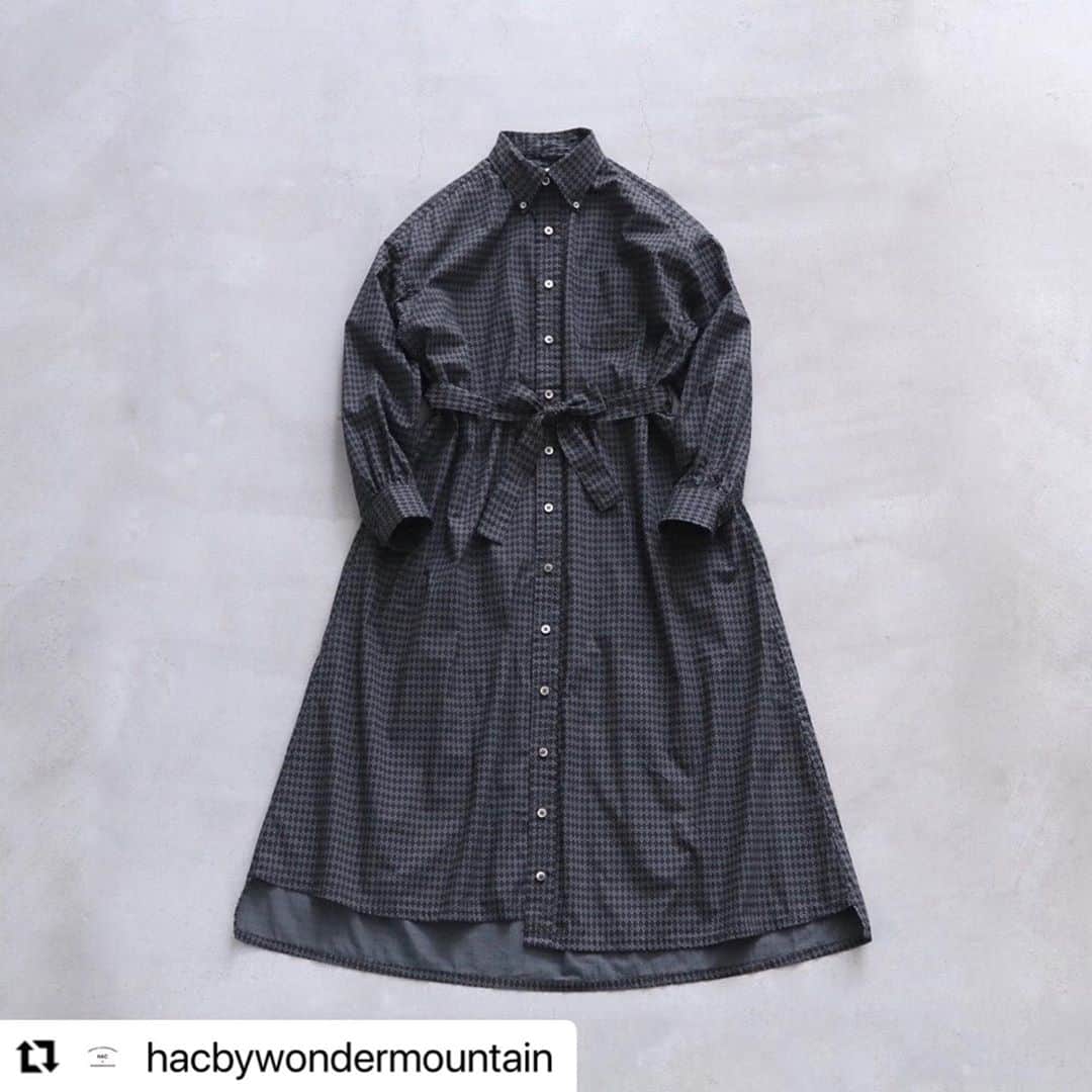 wonder_mountain_irieさんのインスタグラム写真 - (wonder_mountain_irieInstagram)「#Repost @hacbywondermountain with @make_repost ・・・ _ ［ 2020FW Collection ］ Engineered Garments / エンジニアードガーメンツ “BD Shirt Dress - Argyle Print” ￥38,500- _ 〈online store / @digital_mountain〉 https://www.digital-mountain.net/shopbrand/004/O/ _ 【オンラインストア#DigitalMountain へのご注文】 *24時間注文受付 * 1万円以上ご購入で送料無料 tel：084-983-2740 _ We can send your order overseas. Accepted payment method is by PayPal or credit card only. (AMEX is not accepted)  Ordering procedure details can be found here. >> http://www.digital-mountain.net/smartphone/page9.html _ blog > http://hac.digital-mountain.info _ #HACbyWONDERMOUNTAIN 広島県福山市明治町2-5 2階 JR 「#福山駅」より徒歩15分 (水曜・木曜定休) _ #ワンダーマウンテン #japan #hiroshima #福山 #尾道 #倉敷 #鞆の浦 近く _ 系列店：#WonderMountain @wonder_mountain_irie _ #EngineeredGarments #エンジニアードガーメンツ #FWK #NEPENTHES #ネペンテス」10月17日 11時29分 - wonder_mountain_