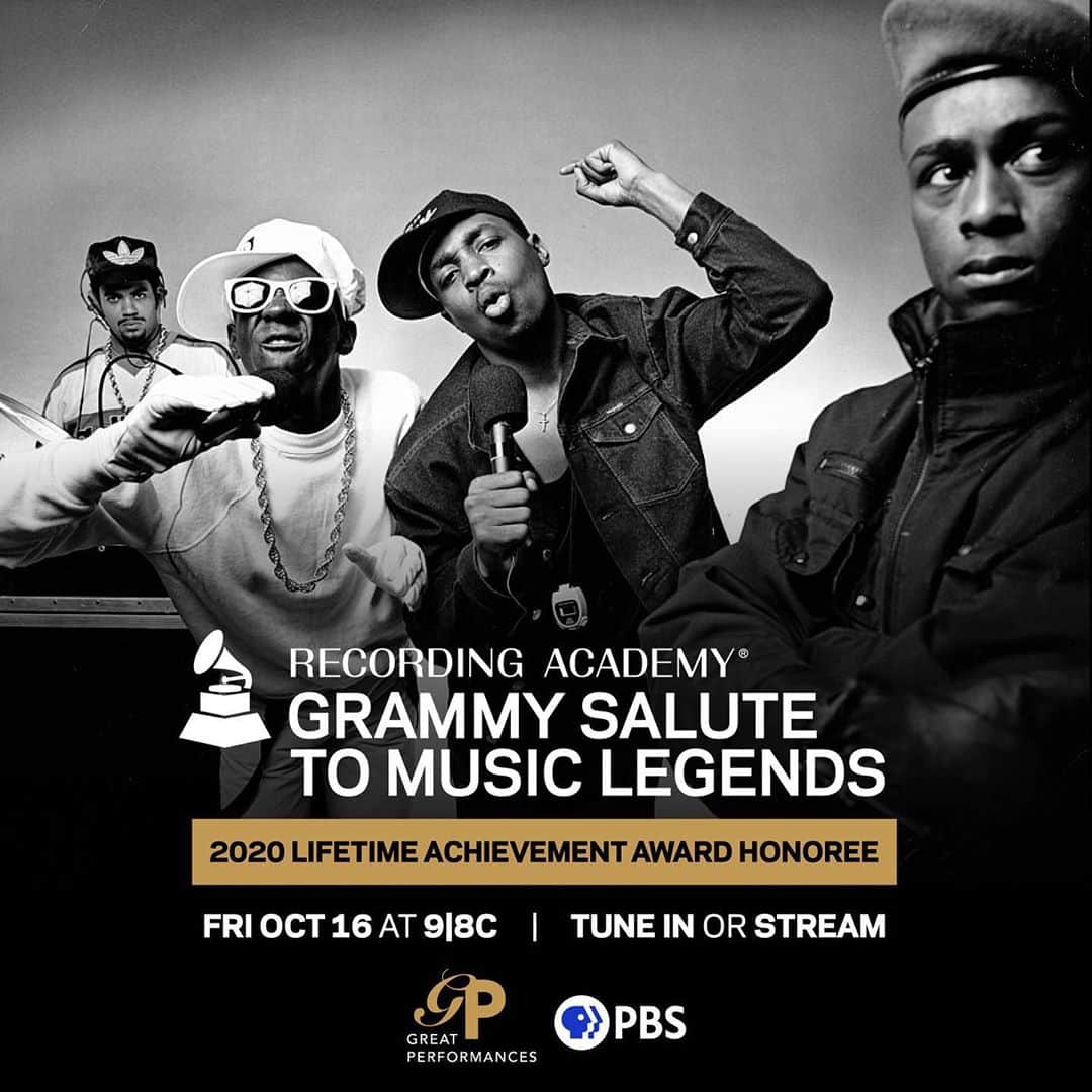 The GRAMMYsさんのインスタグラム写真 - (The GRAMMYsInstagram)「Tonight we honor @publicenemy and @_isaachayes as 2020 Lifetime Achievement Award Honorees for their legendary and unmistakable impact on music. 🎶  Tune in now to @PBS! 📺 #GRAMMYSalute」10月17日 12時02分 - recordingacademy