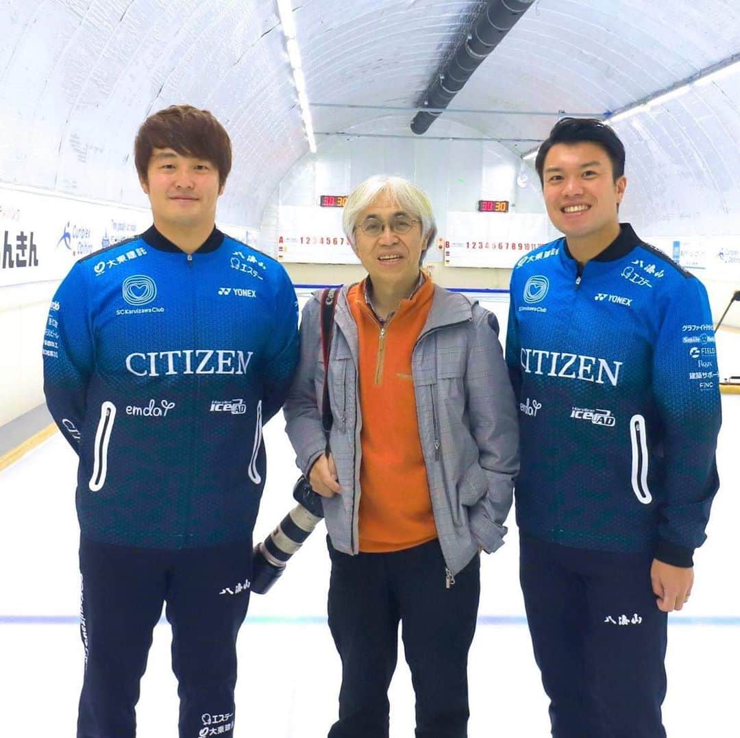 山口剛史さんのインスタグラム写真 - (山口剛史Instagram)「先日、大野選手の地元である帯広市に行った際に浦島さんにたくさん写真撮ってもらいました📷 #カーリング #SC軽井沢クラブ #curling #カールプレックスおびひろ  #citizen  #大東建託 #八海山 #エステー #この写真はカメラマンりく #ジュエリーアイス」10月17日 12時42分 - yama37curl