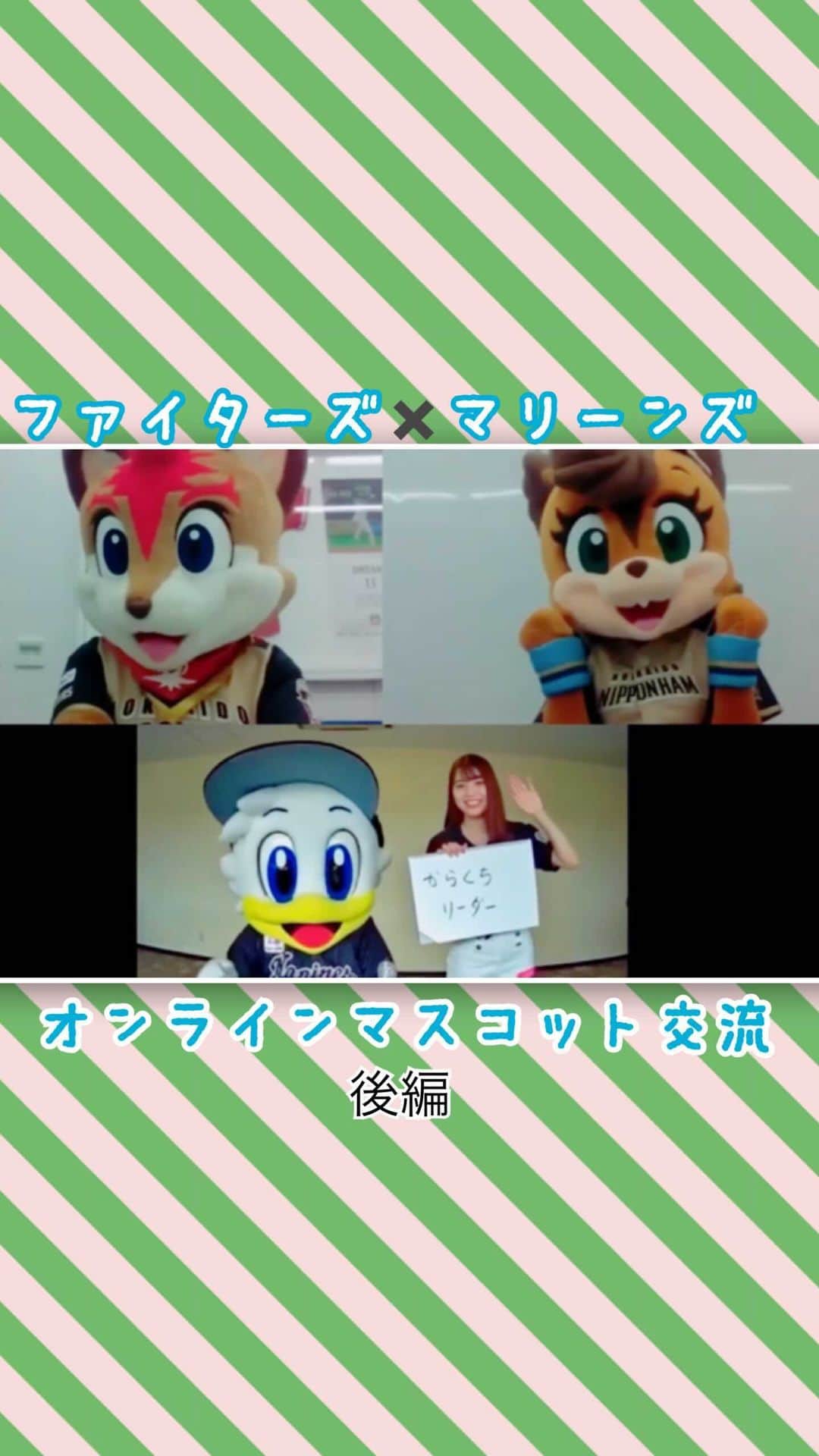 北海道日本ハムファイターズ フレップのインスタグラム