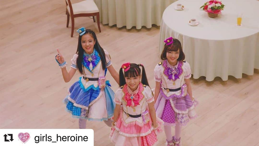 mirage²（ミラージュミラージュ）さんのインスタグラム写真 - (mirage²（ミラージュミラージュ）Instagram)「#Repost @girls_heroine with @make_repost ・・・ ‪【予告】 #テレビ東京 系にて、明後日10/18(日)あさ9時から #ラブパト 第13話「みんなで踊ろう！ラッラララ〜ブ！」ラブパトシャイン( #杉浦優來 )が加わって、さらにラブ満開の #ラブパトリーナ 🐶🍭🌻🌈4人になって初めての変身シーンをお楽しみに💖‬  ‪lovepatrina.jp‬  ‪#ガールズ戦士‬ ‪#特撮‬」10月17日 14時51分 - lovelylovely_official