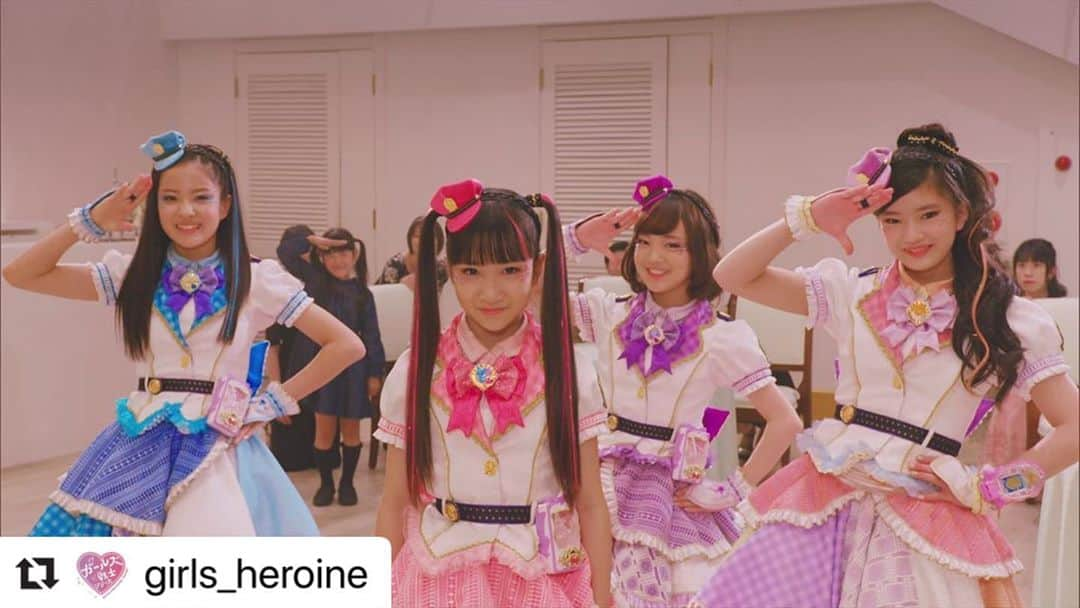 mirage²（ミラージュミラージュ）さんのインスタグラム写真 - (mirage²（ミラージュミラージュ）Instagram)「#Repost @girls_heroine with @make_repost ・・・ ‪【予告】 #テレビ東京 系にて、明後日10/18(日)あさ9時から #ラブパト 第13話「みんなで踊ろう！ラッラララ〜ブ！」ラブパトシャイン( #杉浦優來 )が加わって、さらにラブ満開の #ラブパトリーナ 🐶🍭🌻🌈4人になって初めての変身シーンをお楽しみに💖‬  ‪lovepatrina.jp‬  ‪#ガールズ戦士‬ ‪#特撮‬」10月17日 14時51分 - lovelylovely_official