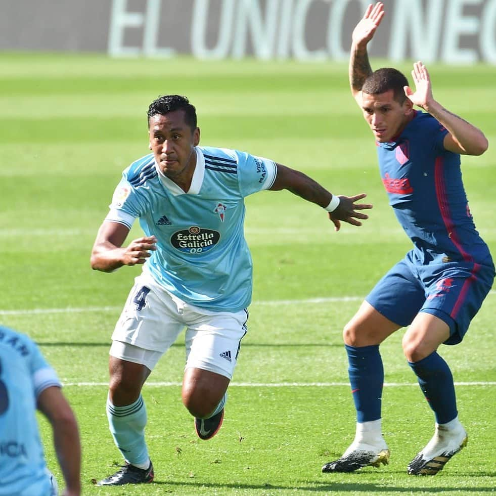 セルタ・デ・ビーゴさんのインスタグラム写真 - (セルタ・デ・ビーゴInstagram)「FINAL 🏁 Derrota celeste fronte ao @atleticodemadrid. O equipo tivo boas ocasións e mereceu máis, pero non conseguiu marcar. . CEL 0-2 ATM . #CeltaAtleti #LaLiga」10月18日 1時05分 - rccelta