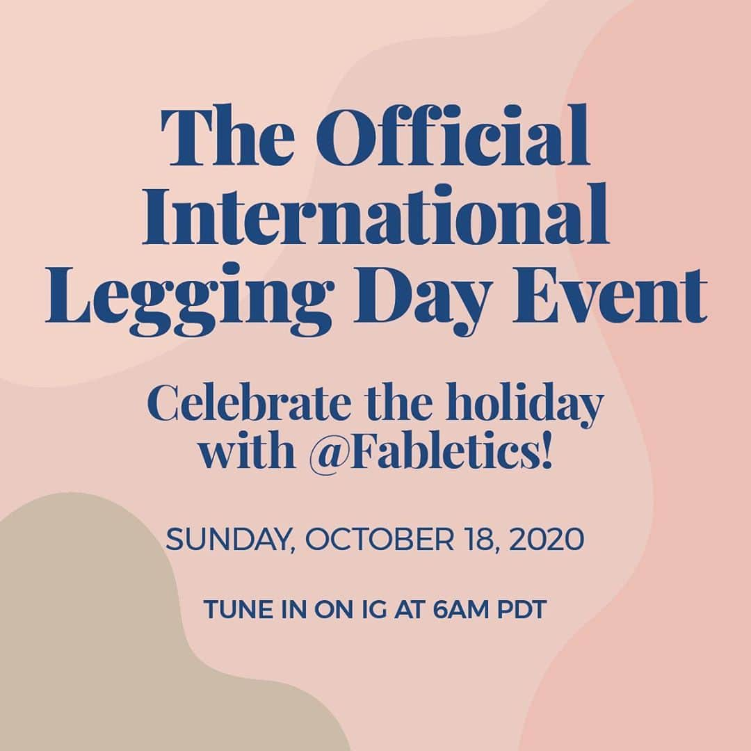 ケイト・ハドソンさんのインスタグラム写真 - (ケイト・ハドソンInstagram)「Celebrating our 7 years tomorrow!!! 🥳 Fun Fact: Tomorrow is International #leggingday We founded this official global holiday back in 2019 to honor everyone's favorite wardrobe hero – and to celebrate our birthday!🎂 To celebrate tomorrow we have an amazing lineup planned. So follow us @fabletics and come join us! It will be fun 💃💪 #fableticscofounder」10月18日 1時10分 - katehudson