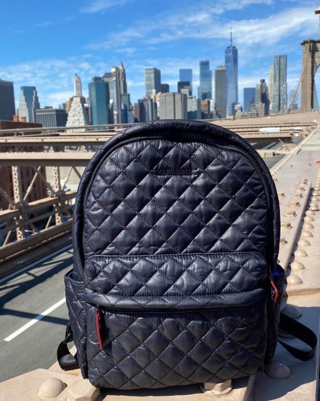MZウォレスのインスタグラム：「"The City Backpack is perfect for a fun day trip. Keepin it functional and keepin it cute 💯"— @momi.hood  Tap to shop the City Backpack!」