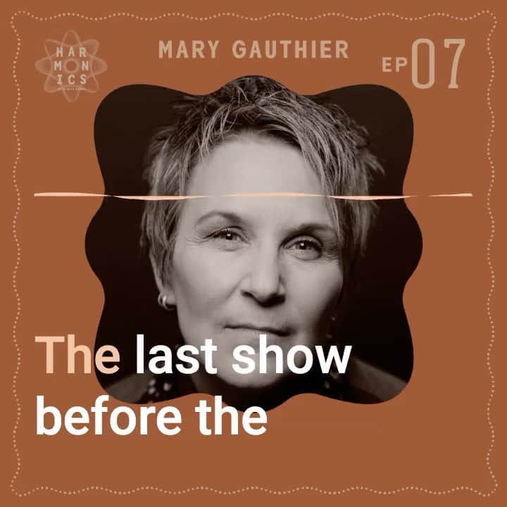 のインスタグラム：「Whatcha doin in this heat wave! Catching up on #HarmonicsPodcast with @marygauthier ? Cool that's what I thought 🤪link in bio'」