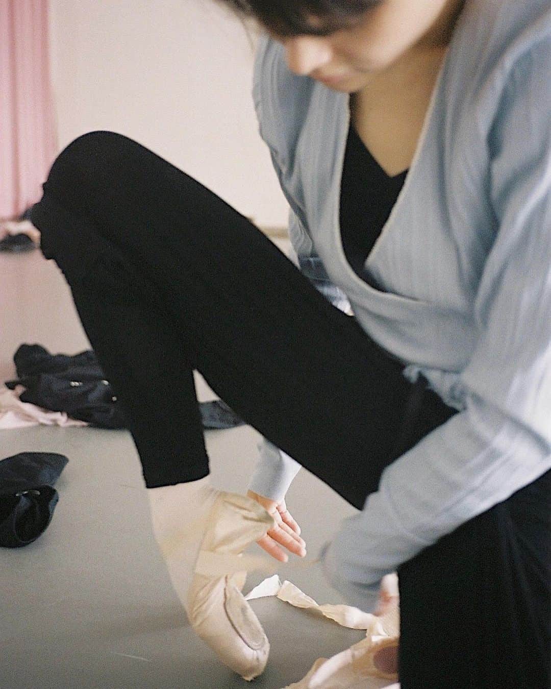 エイミーのインスタグラム：「en pointe🩰」