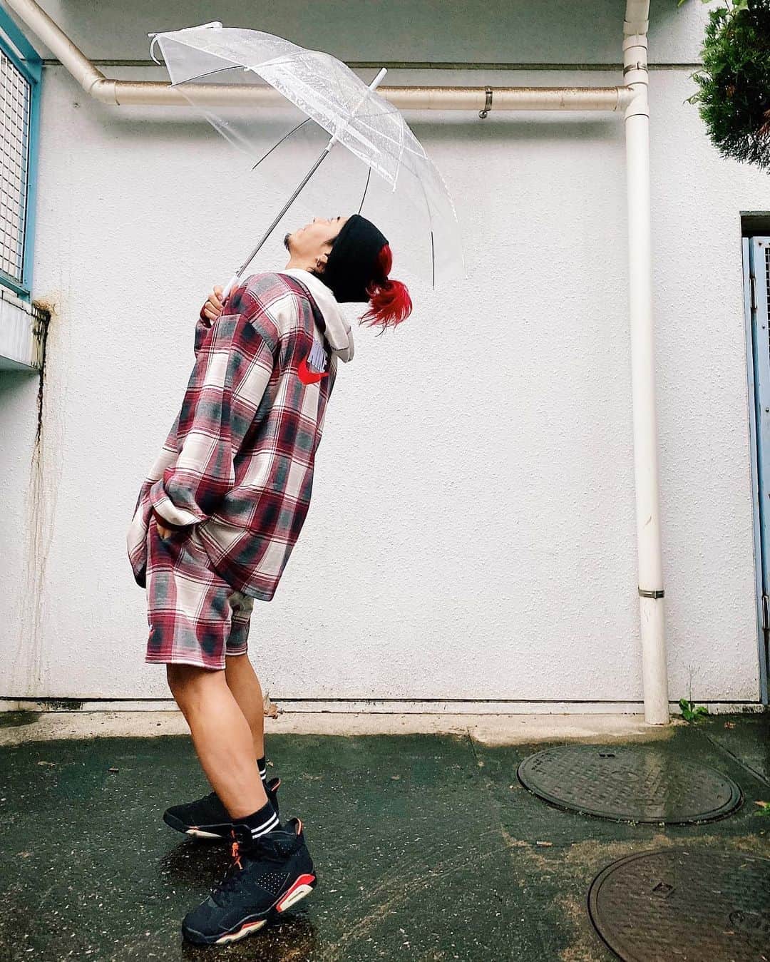 高木琢也さんのインスタグラム写真 - (高木琢也Instagram)「チェッカーズはじめました💁‍♂️ #ちょんまげ #営業中 #雨の日」10月17日 18時32分 - takagi_ocean