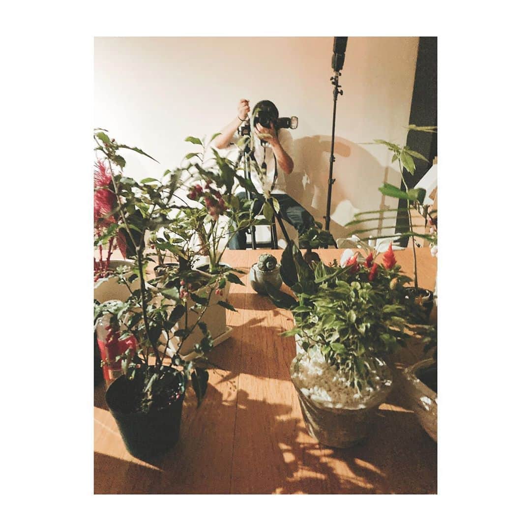 のインスタグラム：「Rights,Camera,Action! 📸⚡︎  週末は最強のチームで撮影でした。 素敵すぎる写真がしあがったので 早く載せたいなー！ よく考えたらもう10年以上撮影してるけど トップレベルでいい日でした。  フォトグラファーはこの方。 @shitamachi_tarou   最高だったーーーーーー!!!!❤︎❤︎❤︎  Thank you so fuckin much bro!  #balletByBacklash #isamukatayamabacklash  #イサムカタヤマバックラッシュ #2021sscollection  #shooting」