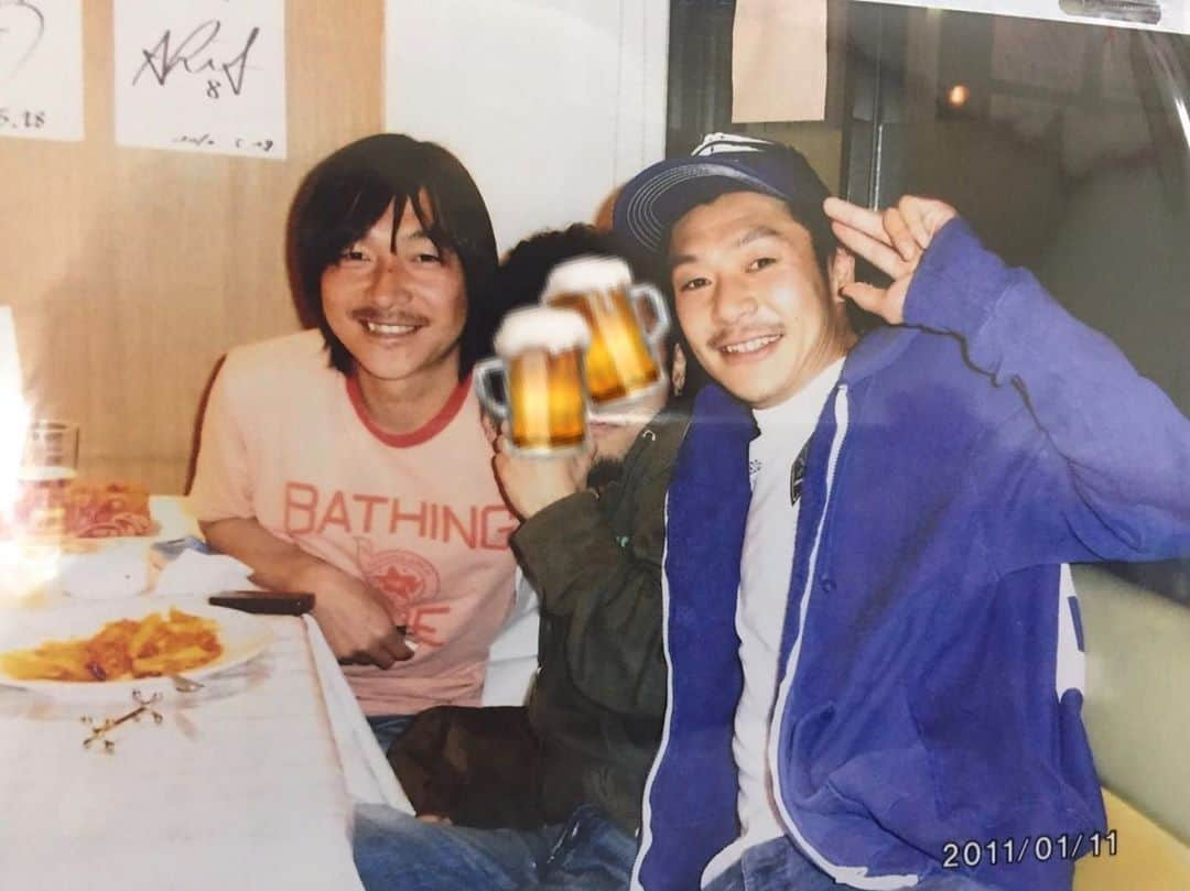 河合竜二のインスタグラム：「大さん会いたいですね🍻  今日はサッカー楽しんできましたよー😊 これからも頑張るので見守っててください🙇‍♂️  #奥大介」