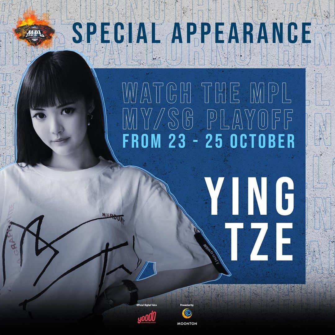 YingTzeさんのインスタグラム写真 - (YingTzeInstagram)「Hey guys!  In case you aren't aware, the MPL MY/SG Playoff is happening this 23 to 25 Oct! 🔥  Yours truly will be attending as a special guest. ♥️  There’ll also be exclusive giveaways happening during the Playoff too! 🤩  So do make sure to drop by to tune in and support your favourite teams. 😉 @mpl.mysg.official   #MPLMYSGS6 #MLBB #MobileLegends #MLBBEsports #MPL #MobileEsports #Malaysia #Singapore #AllorNothing」10月17日 20時16分 - yingtze