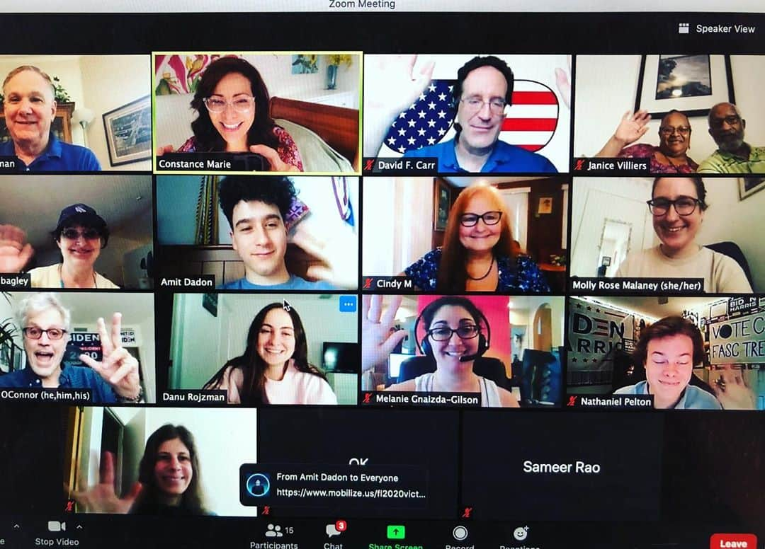 コンスタンス・マリーさんのインスタグラム写真 - (コンスタンス・マリーInstagram)「What a FANTASTIC morning!☀️✨🌈i I got to speak to our amazing volunteers for our Biden phone bankers doing the hard work of calling & supporting voters in Broward County Florida!!! Where Early Voting Starts Monday!! THEY are the “boots on the ground” they are fighting for our future with every single phone call!! 💪🏽🇺🇸💪🏽🇺🇸✨ THANK YOU TO ALL OF THEM!!! ✨🙏🏽✨ #VoteBidenHarris #VoteBiden  #Vote #voteblue2020 #VoteToSameAmerica #Florida #EarlyVoting #WearAMask #MakeAPlan #BeSafe #Democrats #Saturday」10月18日 2時29分 - goconstance