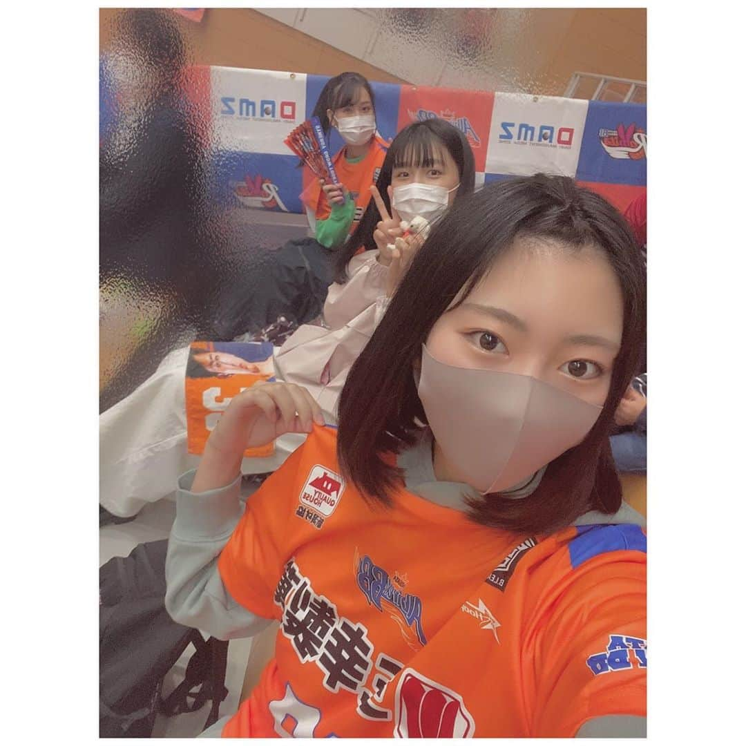 寺田陽菜さんのインスタグラム写真 - (寺田陽菜Instagram)「今日の試合観戦しに行ってきました! 公威選手かっこよかったです✨ #アルビBB #albirexbb #新潟アルビレックスBB」10月17日 21時31分 - hina_0313_ngt48