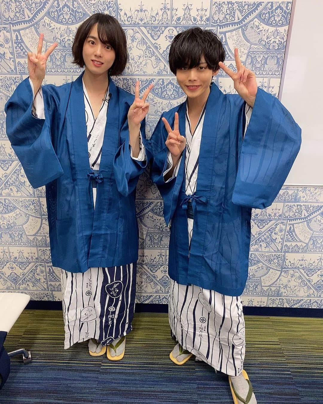 大崎捺希のインスタグラム：「せこりょうとの旅 楽しすぎました😭✨ 皆さんありがとうございました！！  #リモートトラベル #北近畿 #京都丹後鉄道 #浴衣 #willer」